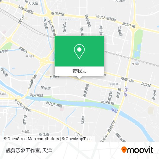 靓剪形象工作室地图