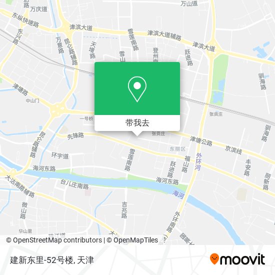 建新东里-52号楼地图