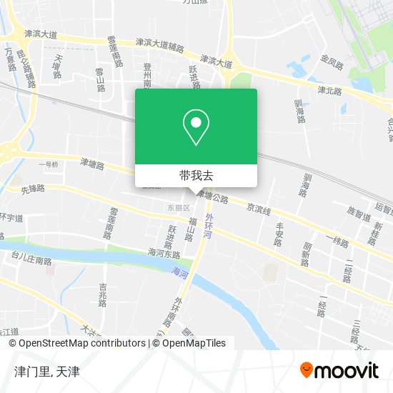 津门里地图