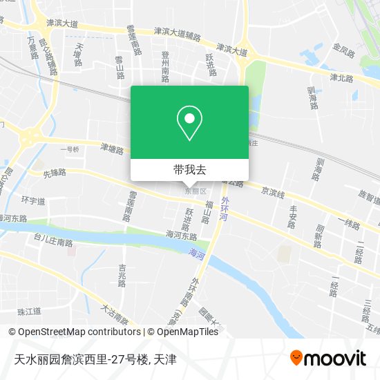 天水丽园詹滨西里-27号楼地图