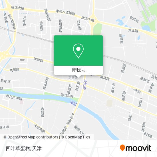 四叶草蛋糕地图