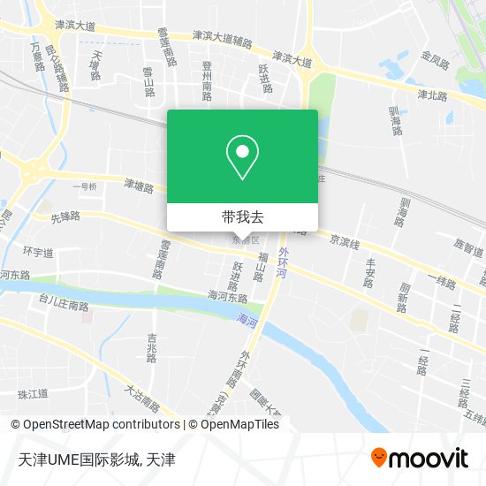 天津UME国际影城地图