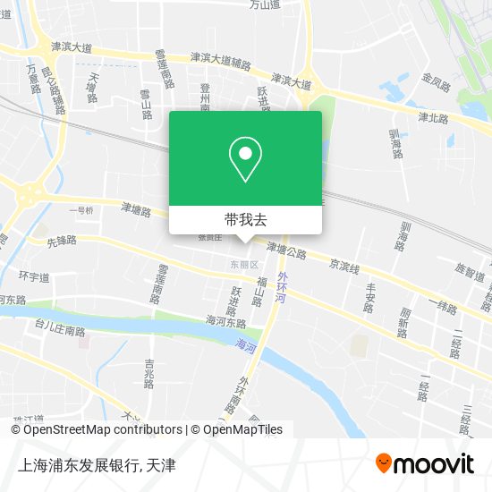 上海浦东发展银行地图