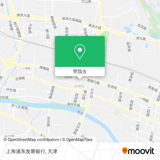 上海浦东发展银行地图