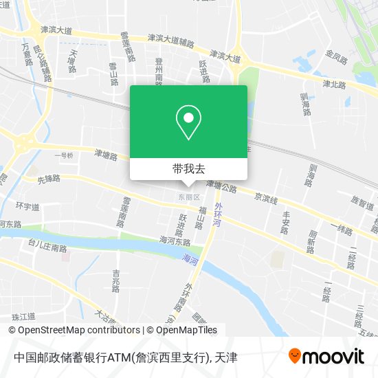 中国邮政储蓄银行ATM(詹滨西里支行)地图