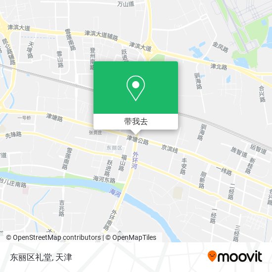 东丽区礼堂地图