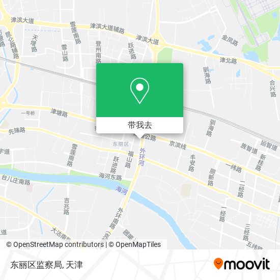 东丽区监察局地图