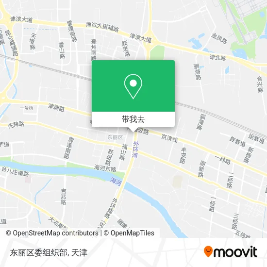 东丽区委组织部地图