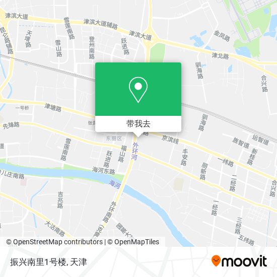 振兴南里1号楼地图
