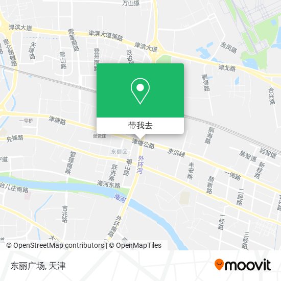 东丽广场地图