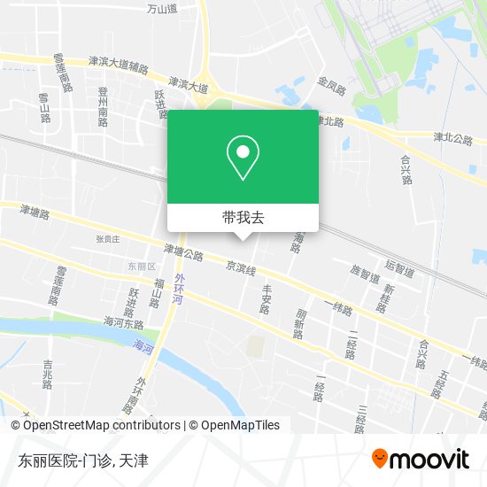 东丽医院-门诊地图