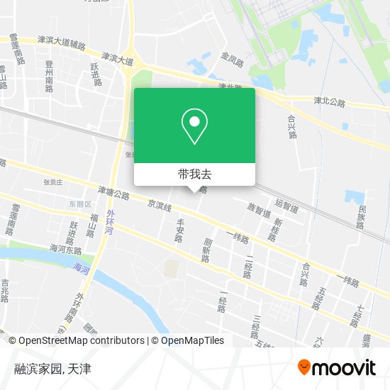 融滨家园地图