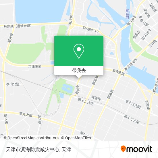 天津市滨海防震减灾中心地图