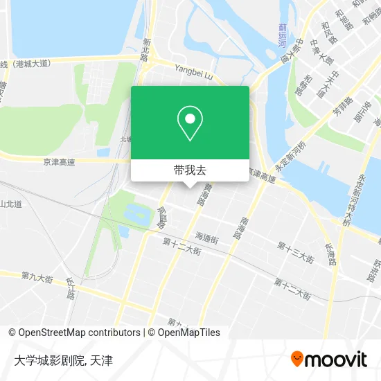 大学城影剧院地图