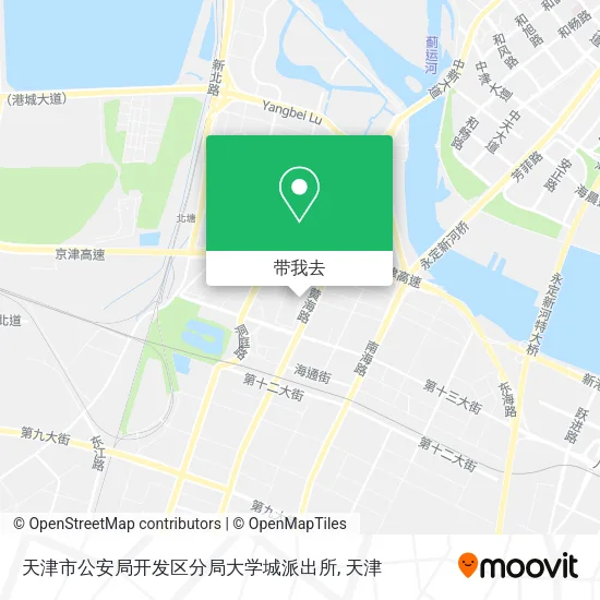 天津市公安局开发区分局大学城派出所地图