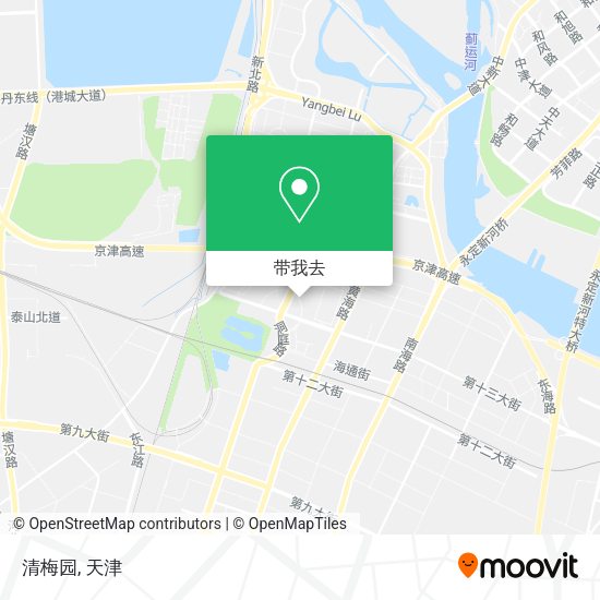 清梅园地图