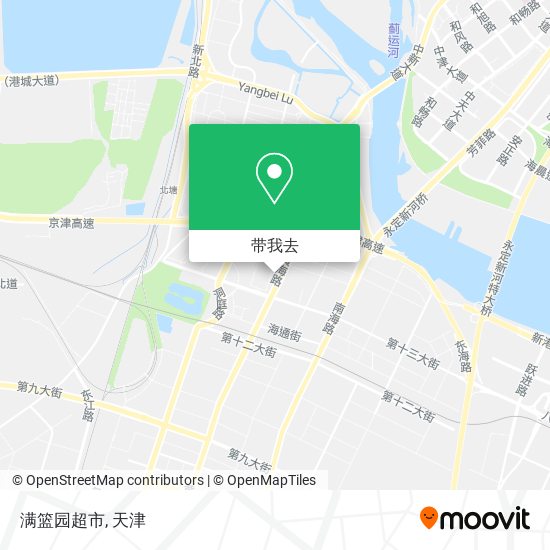 满篮园超市地图