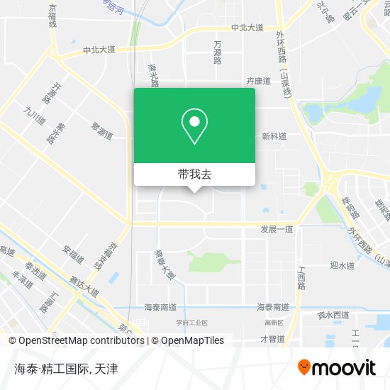 海泰·精工国际地图