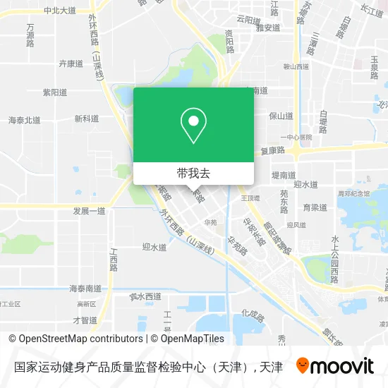 国家运动健身产品质量监督检验中心（天津）地图