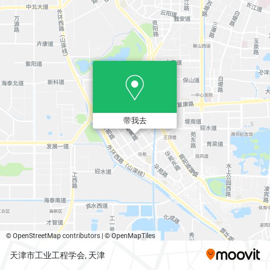 天津市工业工程学会地图