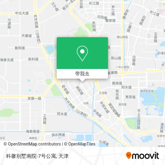 科馨别墅南院-7号公寓地图