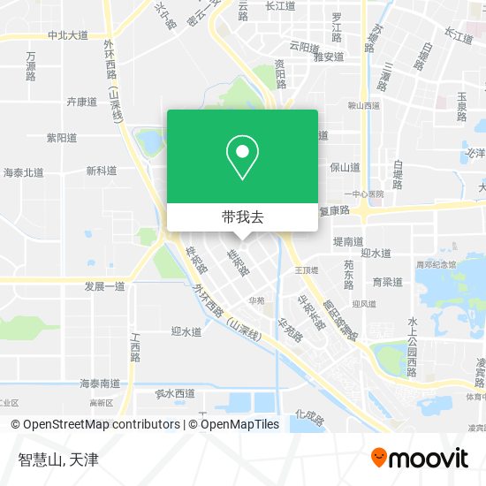 智慧山地图