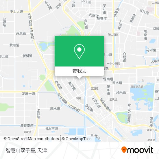 智慧山双子座地图