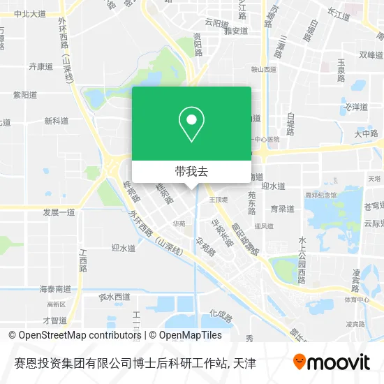赛恩投资集团有限公司博士后科研工作站地图
