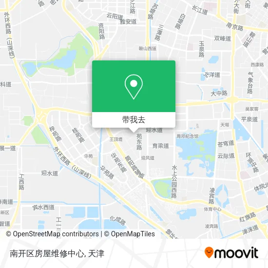 南开区房屋维修中心地图