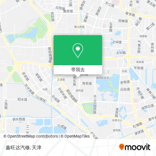 鑫旺达汽修地图