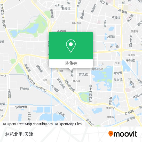 林苑北里地图