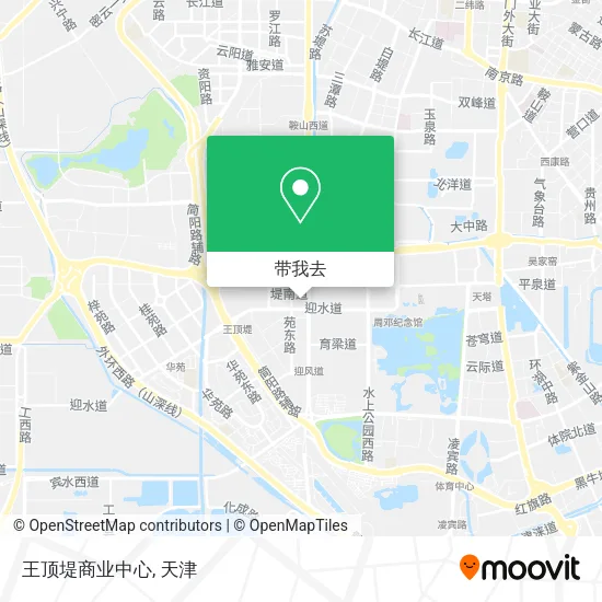 王顶堤商业中心地图