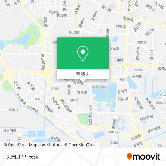 凤园北里地图