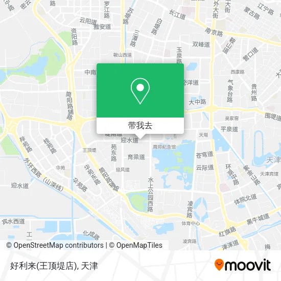 好利来(王顶堤店)地图