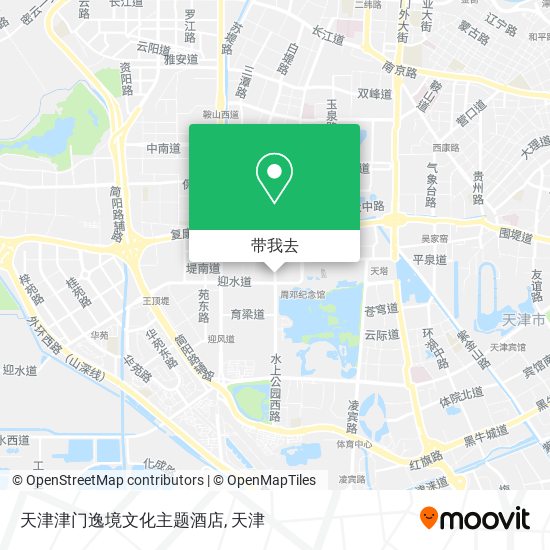 天津津门逸境文化主题酒店地图
