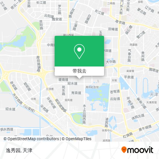 逸秀园地图