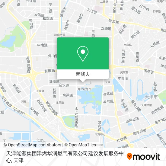 天津能源集团津燃华润燃气有限公司建设发展服务中心地图
