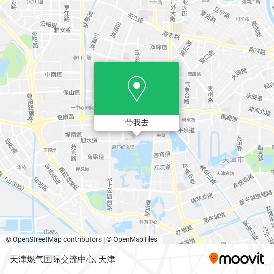 天津燃气国际交流中心地图