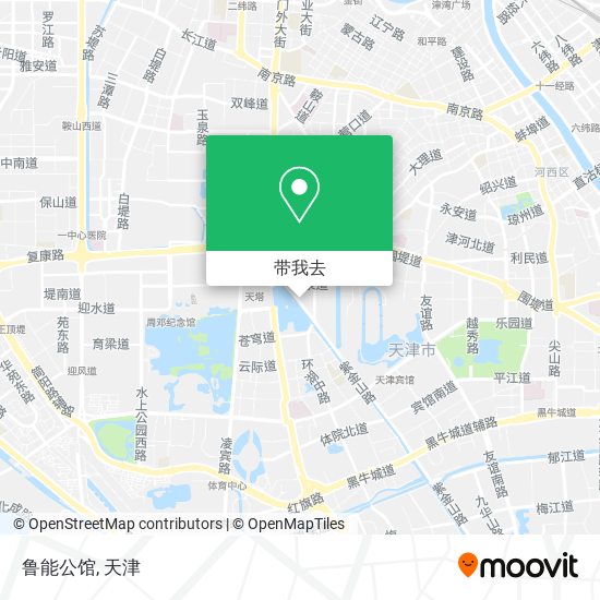鲁能公馆地图