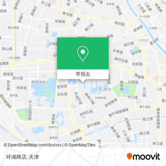 环湖商店地图