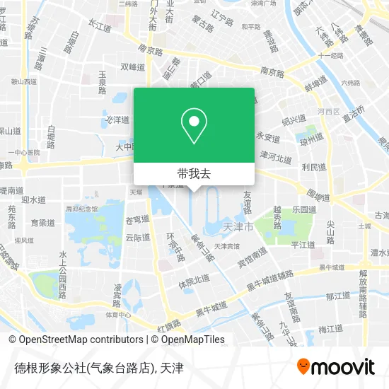 德根形象公社(气象台路店)地图