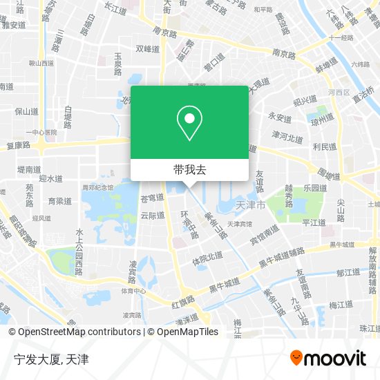 宁发大厦地图