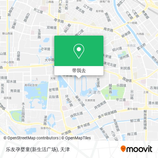 乐友孕婴童(新生活广场)地图