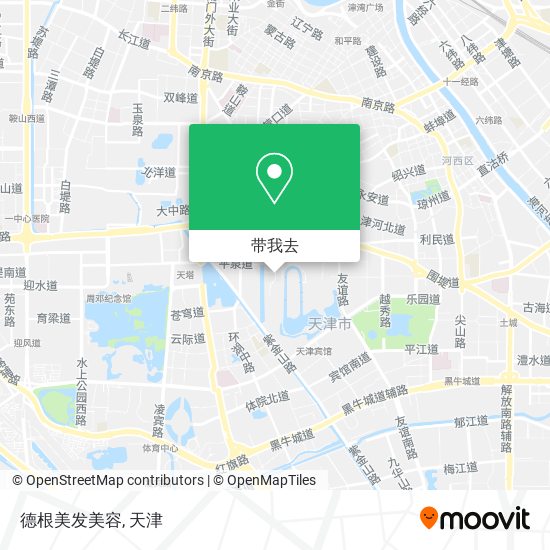 德根美发美容地图