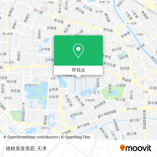 德根美发美容地图