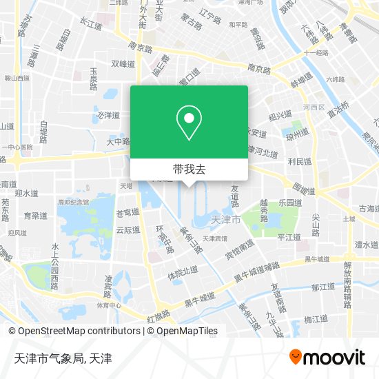 天津市气象局地图