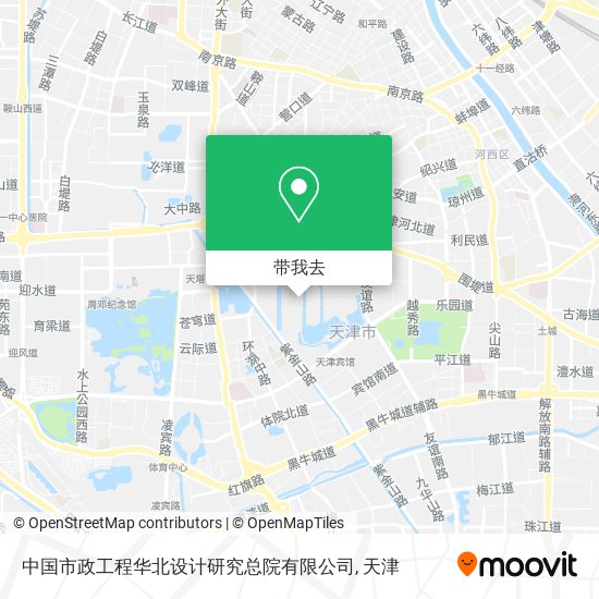 中国市政工程华北设计研究总院有限公司地图