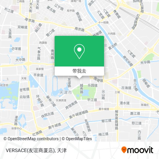 VERSACE(友谊商厦店)地图