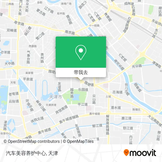 汽车美容养护中心地图
