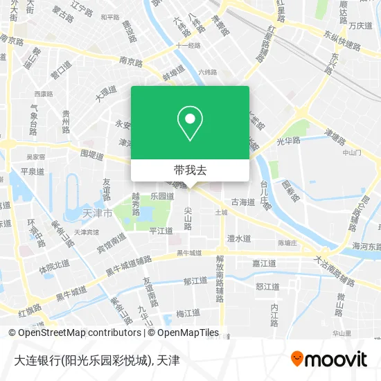 大连银行(阳光乐园彩悦城)地图